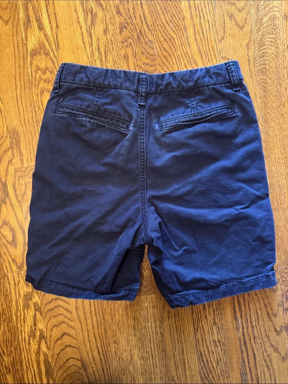 GAP Navy Blue Kids Chino Shorts size 8 Husky